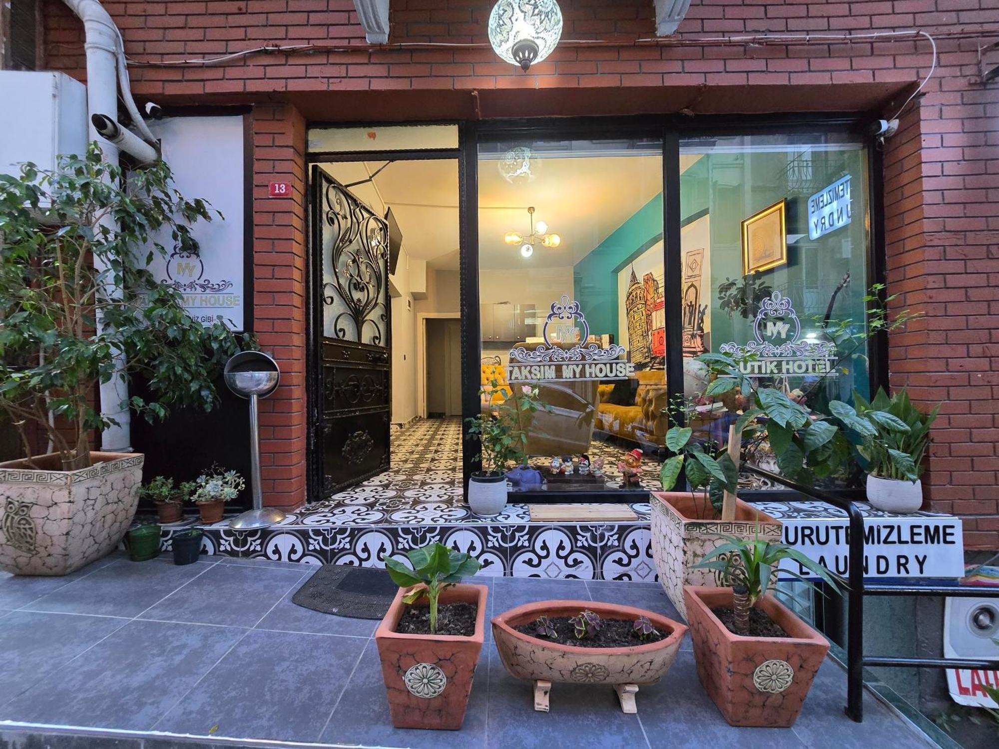 Taksim My House Butik Otel 伊斯坦布尔 外观 照片